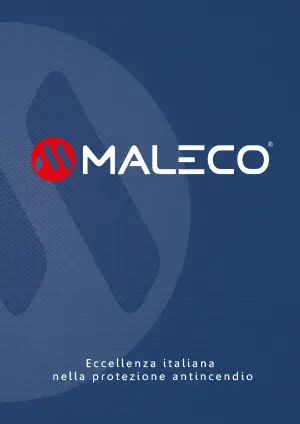 MALECO brochure prodotti antincendio copertina